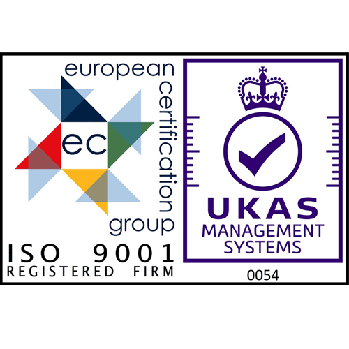 Brookside Fire Service are ISO 9001 accredited