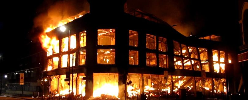 Retirement Home Fire Damage